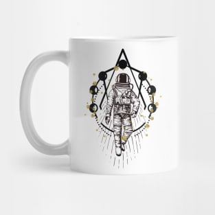 constellation moon phases astronaut astrology Mug